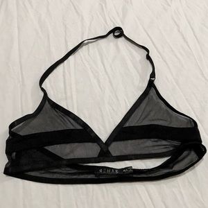 REHAB Black Bralette